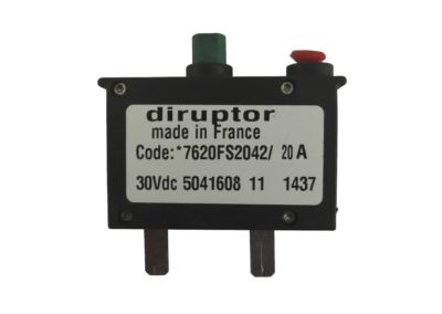 micro circuit breaker for circuit board printed